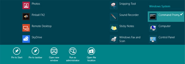 Tạo điểm Refresh trên Windows 8