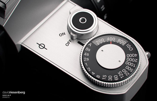 Ý tưởng máy ảnh mirrorless của Canon