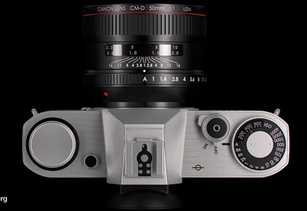 Ý tưởng máy ảnh mirrorless của Canon