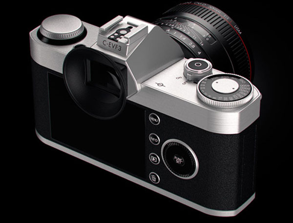 Ý tưởng máy ảnh mirrorless của Canon