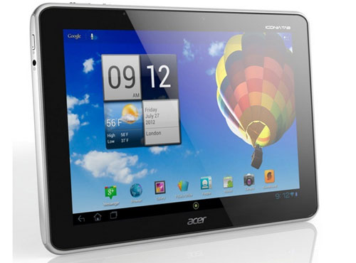 Acer ra Iconia Tab A510 chạy chip lõi tứ, Android 4.0