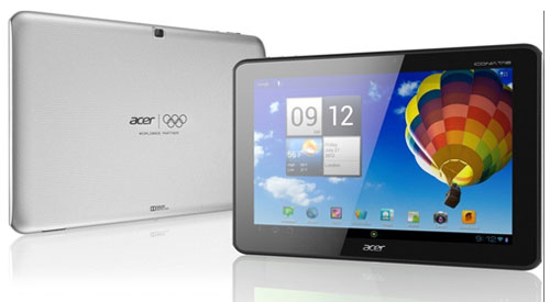 Acer ra Iconia Tab A510 chạy chip lõi tứ, Android 4.0