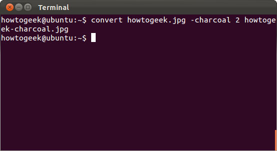 hiệu ứng charcoal