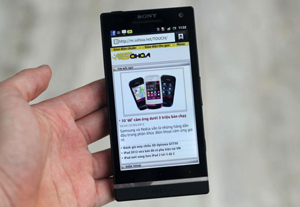 Đánh giá Sony Xperia S