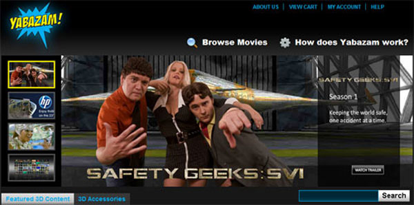 TV 3D LG thêm ứng dụng xem 3D trực tuyến