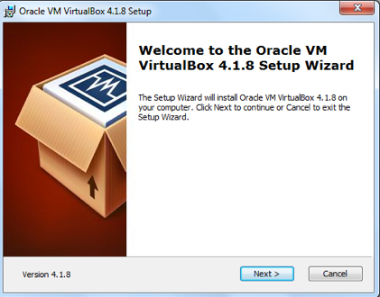 setup virtualbox