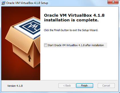 setup virtualbox