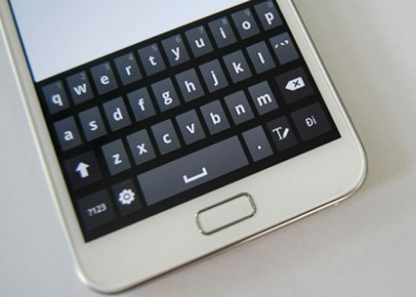 Cách soạn nhanh văn bản trên màn hình cảm ứng