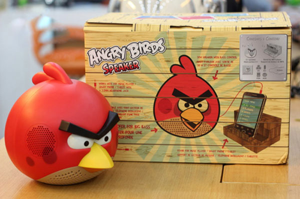 Ngắm loa di động Angry Birds ở Hà Nội