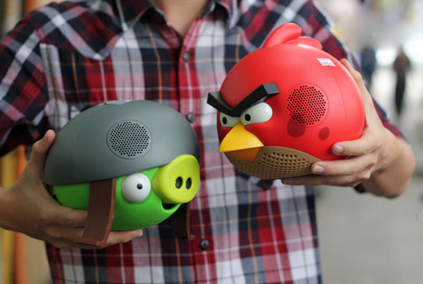 Ngắm loa di động Angry Birds ở Hà Nội