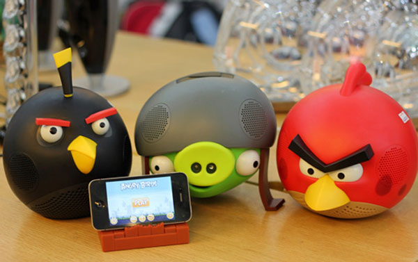 Ngắm loa di động Angry Birds ở Hà Nội