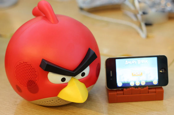 Ngắm loa di động Angry Birds ở Hà Nội