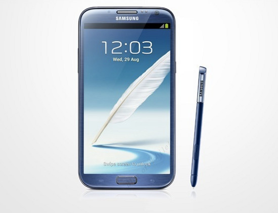 Samsung Galaxy Note II có thêm màu xanh Samsung Galaxy Note II có thêm màu xanh
