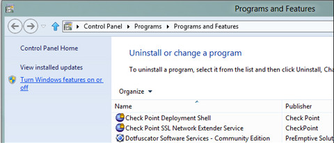 Cách gỡ bỏ Internet Explorer 10 trong Windows 8