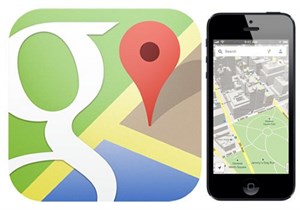 Google Maps trên iPhone lần đầu tiên được cập nhật