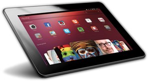 Công bố tablet chính thức đầu tiên chạy Ubuntu Touch