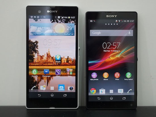 Sony Xperia ZL về Việt Nam với giá hơn 14 triệu đồng