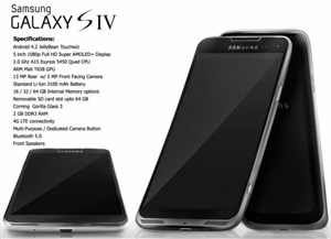 45% người dùng muốn Galaxy S IV dùng vỏ kim loại