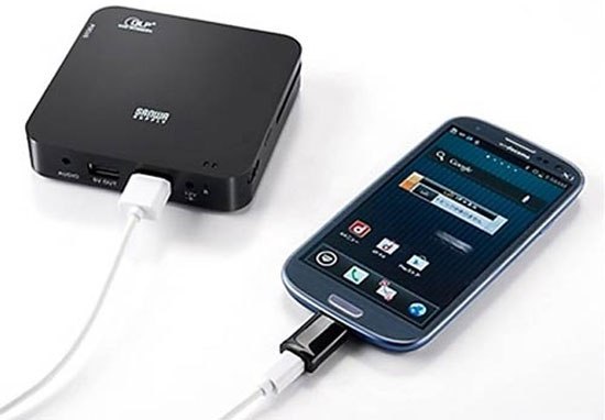 Máy chiếu di động dành cho smartphone