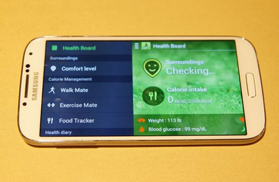 Galaxy S4 trình làng với màn hình Full HD, mỏng 7,8 mm