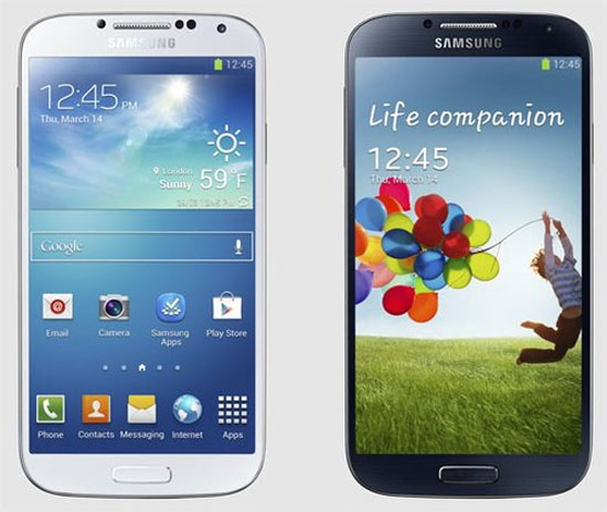 Galaxy S4 trình làng với màn hình Full HD, mỏng 7,8 mm