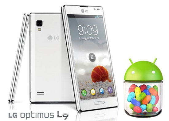 LG Optimus L9 bắt đầu được cập nhật Android 4.1 Jelly Bean