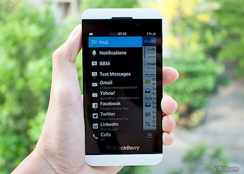 Hướng dẫn sử dụng BlackBerry Hub trên BlackBerry Z10