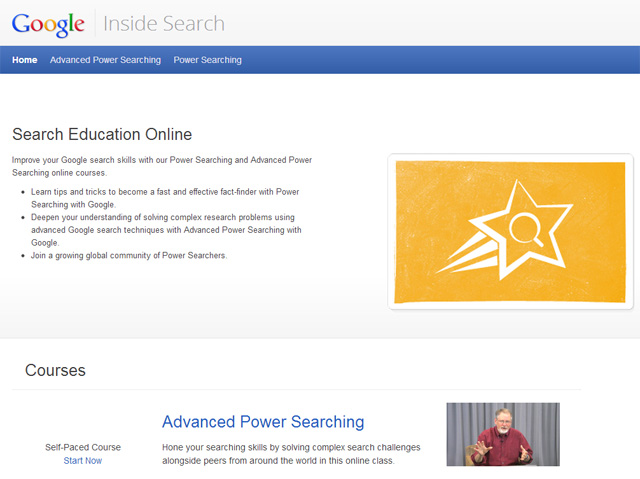 Power Searching with Google Power Searching with Google