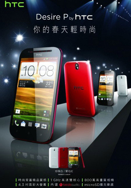 Lộ ảnh và cấu hình HTC Desire Q và Desire P