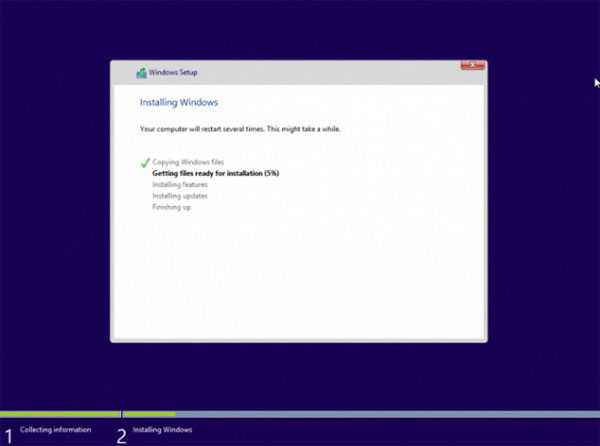 Video và hình ảnh về Windows Blue