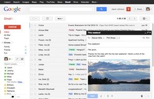 Google mặc định cửa sổ soạn thảo Gmail kiểu mới