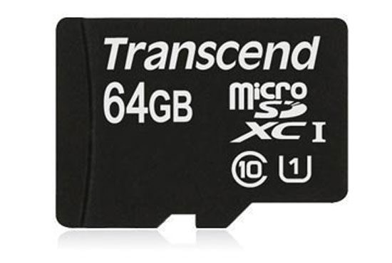 Thẻ nhớ microSDXC 64GB Transcend giới thiệu thẻ nhớ microSDXC 64GB tốc độ siêu cao