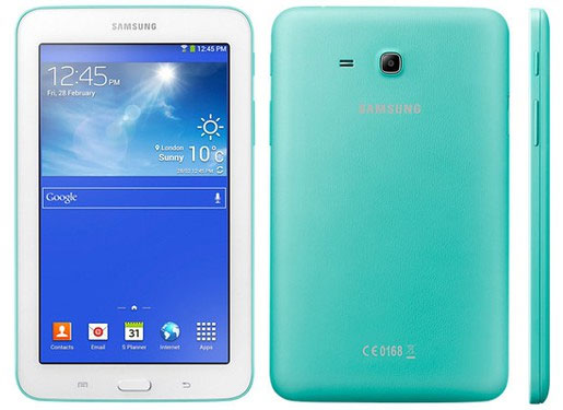 Galaxy Tab 3 Lite màu xanh nhạt Galaxy Tab 3 Lite thêm 3 màu sắc mới tươi trẻ hơn