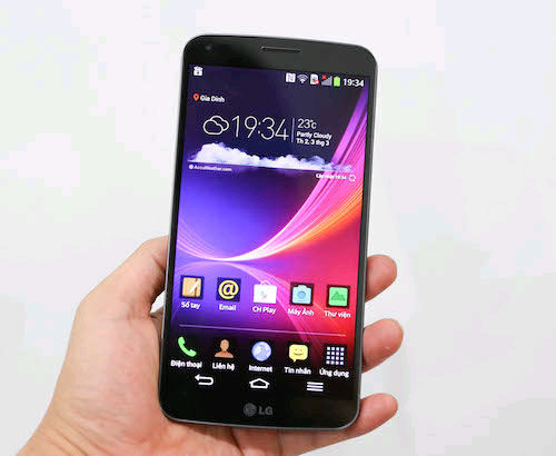 Mở hộp LG G Flex chính hãng tại Việt Nam