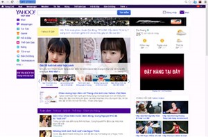 Yahoo thay đổi giao diện trang chủ