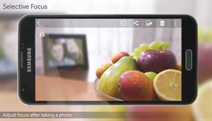 Video mô tả tính năng chụp ảnh xóa phông trên Galaxy S5