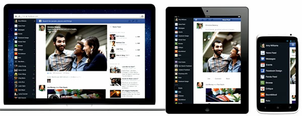 Mới lạ giao diện News Feed mới trên Facebook