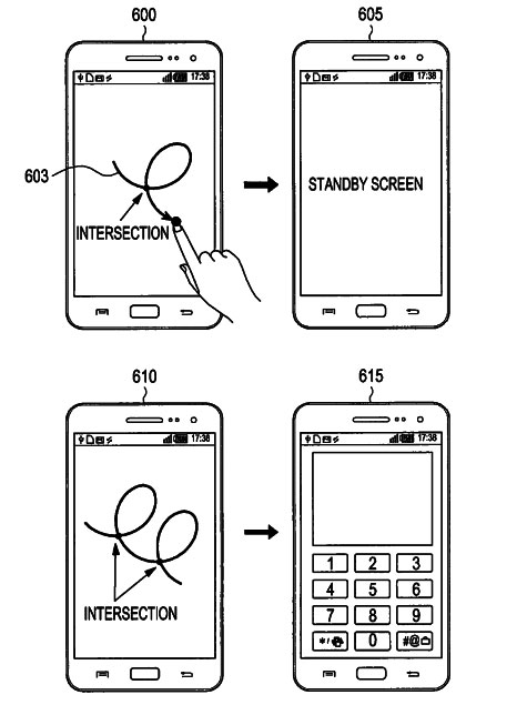 Samsung nhận bằng sáng chế phương thức mở khóa màn hình độc đáo