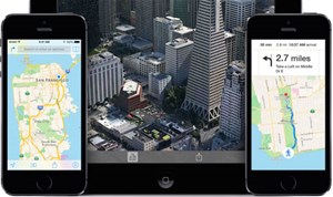 Ứng dụng bản đồ của Apple trên iOS 8 sẽ có nhiều cải tiến