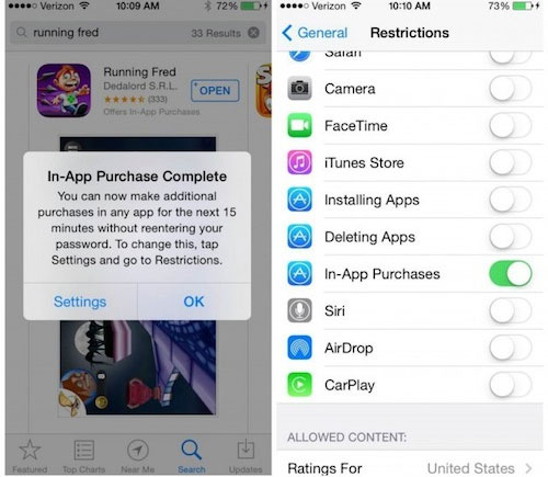 Apple bổ sung cảnh báo in-app purchase trên iOS 7.1 Apple bổ sung cảnh báo in-app purchase trên iOS 7.1