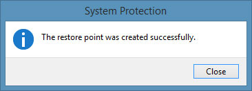 Tạo điểm sao lưu và phục hồi trong Windows 8.1 Tạo điểm sao lưu và phục hồi trong Windows 8.1
