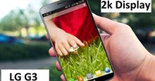LG G3 có mật độ điểm ảnh gây sốc