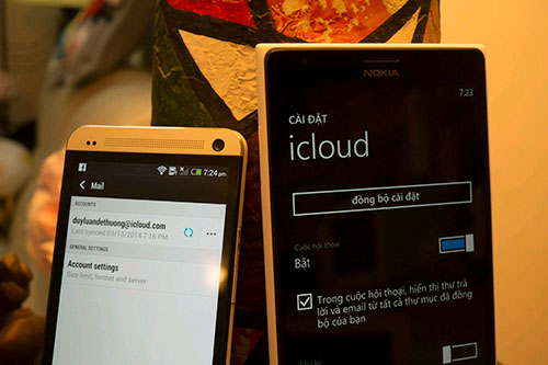 Hướng dẫn thiết lập tài khoản email iCloud cho Android và Windows Phone