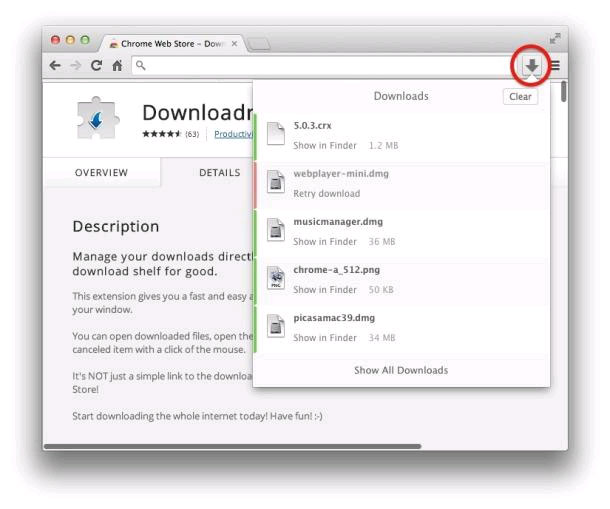 Downloadr trên Chrome Quản lí Download tốt hơn trong Chrome với Downloadr