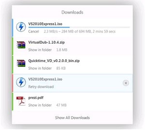 Quản lí Download tốt hơn trong Chrome với Downloadr