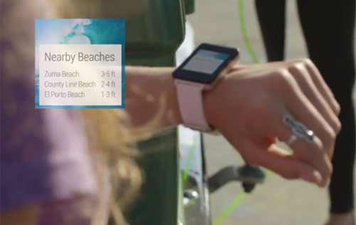 Khả năng hiển thị thông tin ngắn gọn và hiệu quả Google Android Wear - hệ điều hành cho đồng hồ thông minh