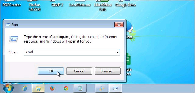 Khởi động Command Prompt Khắc phục lỗi Windows Installer Service khó chịu trong Windows 7