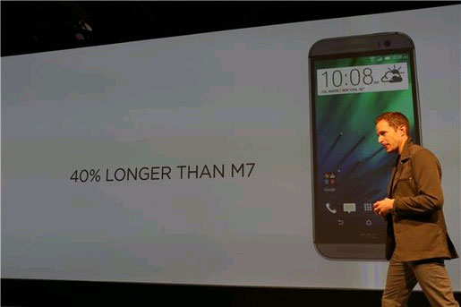 Lượng pin trên HTC One M8 HTC One M8 máy ảnh kép chính thức ra mắt