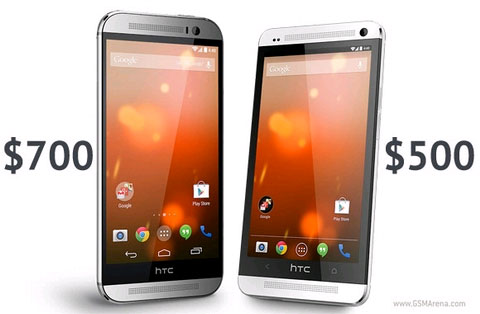 Smartphone HTC M8 Smartphone HTC One giảm giá 2 triệu đồng