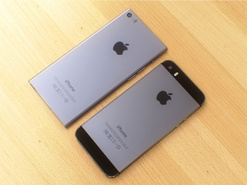 Concept iPhone 6 so dáng với iPhone 5S Ý tưởng iPhone 6 mang hình hài iPod Nano